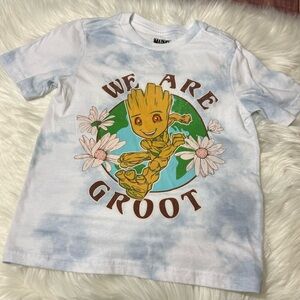 Marvel Youth Boy Size XS (4/5) Short Sleeve Shirt